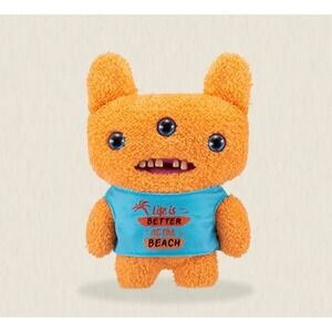 Fuggler Reek-O Orange Vacay Vibes‎ Funny Ugly Monster Plush Toy NIB